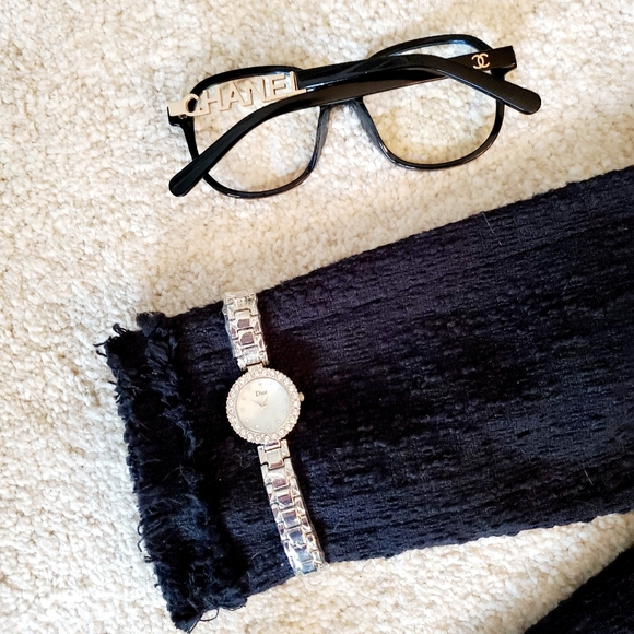 Classic black tweed coat - Picture 7 of 10